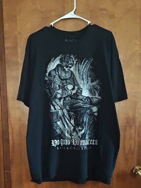 Black 'No Gods No Masters' Graphic Tee - Black Craft Cult